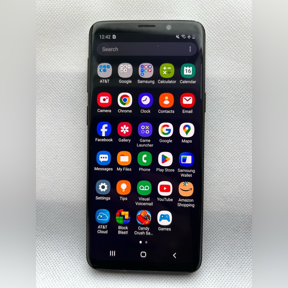 Samsung Galaxy S9 SM-G960U 64GB Black  – Android – READ